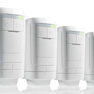 Pack 4 Termostatos de radiador electrónico inalámbrico HR91