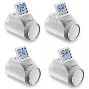 Pack 4 Termostatos de radiador electrónico inalámbrico HR92WE