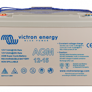 Batería AGM - 12V/15Ah AGM Super Cycle (Faston 6.3x0.8mm)