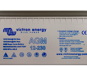 Batería AGM - 12V/230Ah AGM Super Cycle (M8)