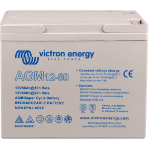 Batería AGM - 12V/60Ah AGM Super Cycle (M5)