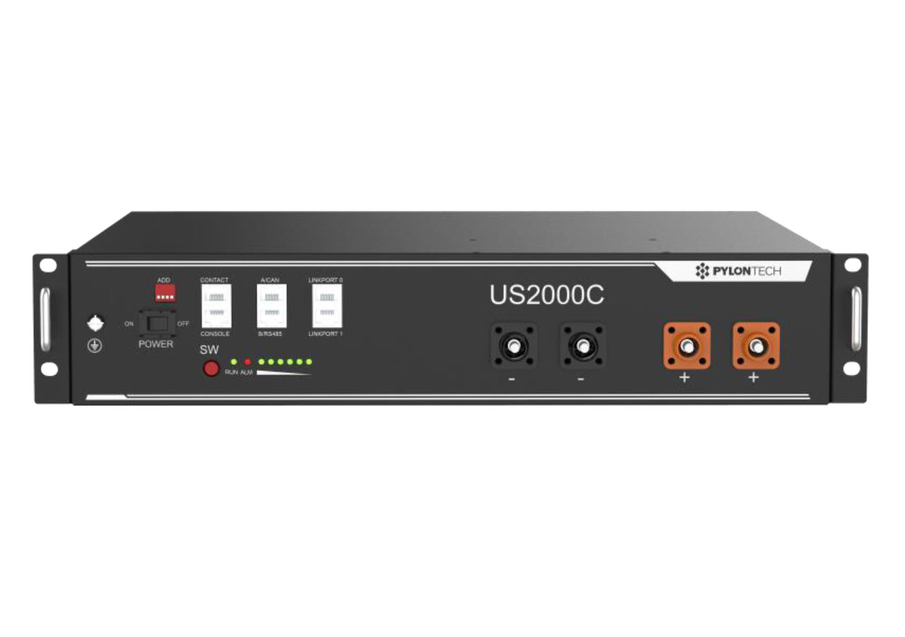 Batería de Litio – Pylontech US2000C 2.4kWh 48V